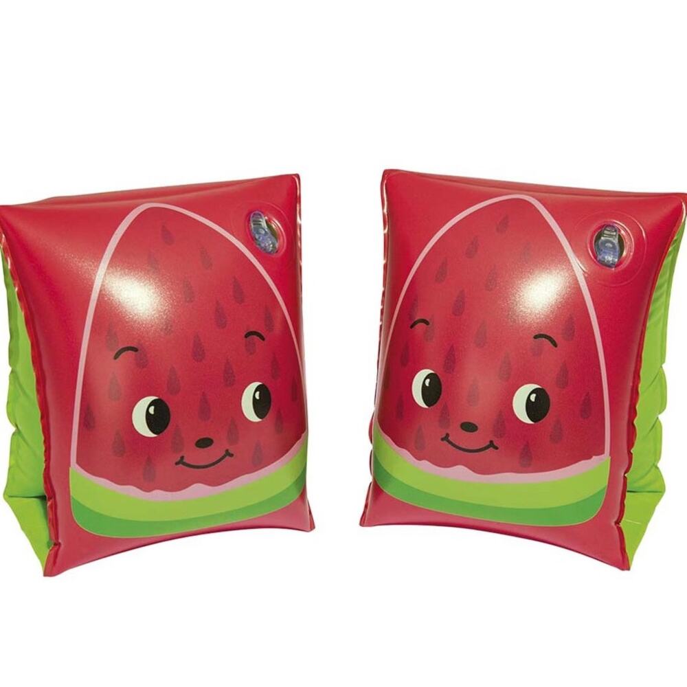 H2O Go! Kids Armbands Floaties, Melon Red, Ages 3-6, 6.5" x 5" x 6" Inflated